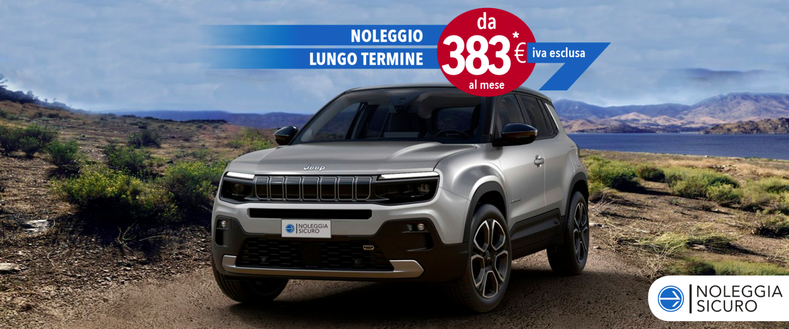 Jeep Avenger Noleggio Lungo Termine Scopri I Dettagli Dell Offerta